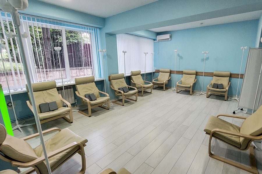 Процедура озонотерапия в санатории Тарханы город Пятигорск - фотография